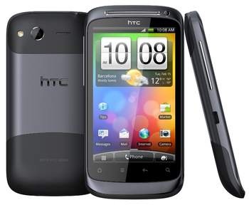 Mobilní telefon HTC Desire S tmavě šedý