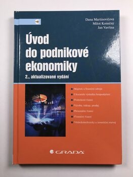 Dana Martinovičová: Úvod do podnikové ekonomiky 2. vydání