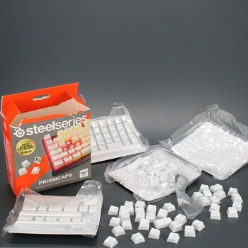 Herní klávesnice SteelSeries bílá