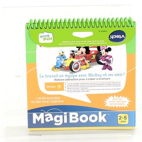 V Tech Le travail en équipe avec Mickey et ses amis ! MagiBook