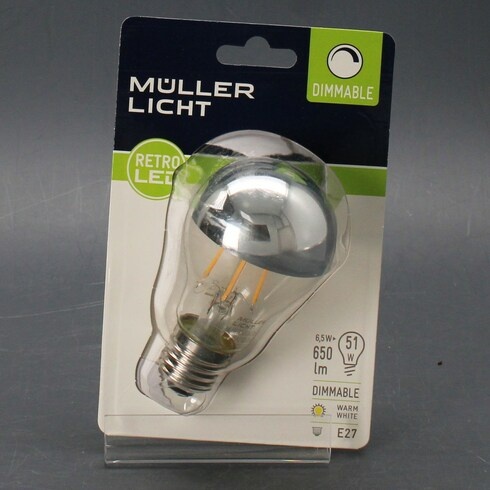 LED žárovka Müller Licht E27 retro 6,5 W