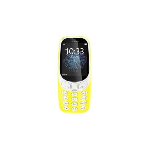 Mobilní telefon Nokia 3310 žlutý