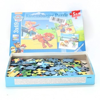 Dětská puzzle Ravensburger Paw Patrol 3 x 49