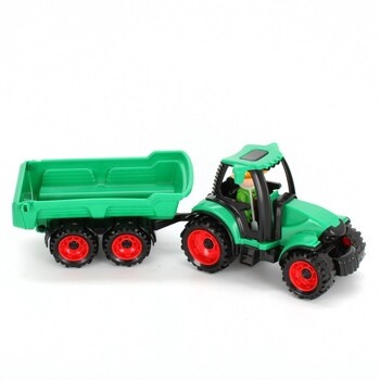 Model traktoru s vlečkou Lena 01625
