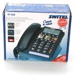 Domácí telefon Switel TF 550 černý