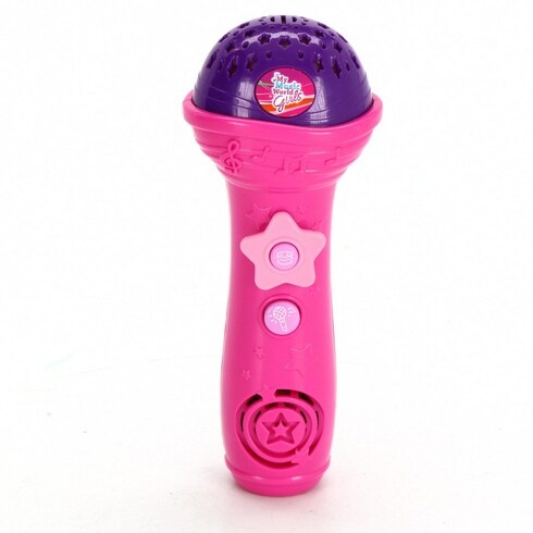 Dětský mikrofon Simba My music world růžový