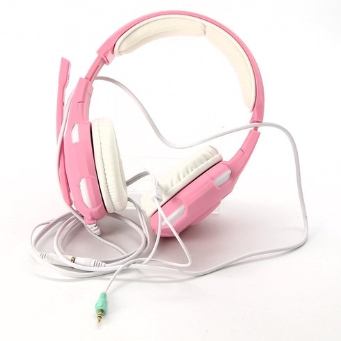 Herní sluchátka Trust GXT 310 růžová