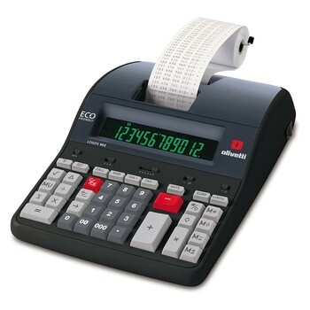 Pokladní kalkulačka a tiskárna Olivetti