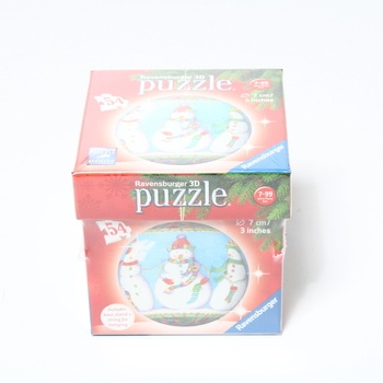 3D puzzle Ravensburger Puzzleball sněhulák