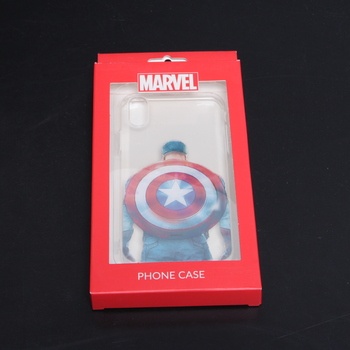 Kryt na iPhone X Marvel Captain America 002