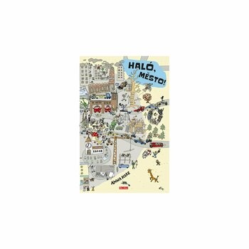 Obrázková kniha Haló, město!