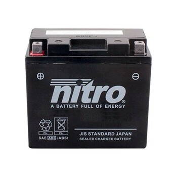 Baterie Nitro YT12B-4 -N černá